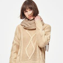 蘑菇街选购指南 粗线宽松毛衣的价格、品牌、图片与穿着体验